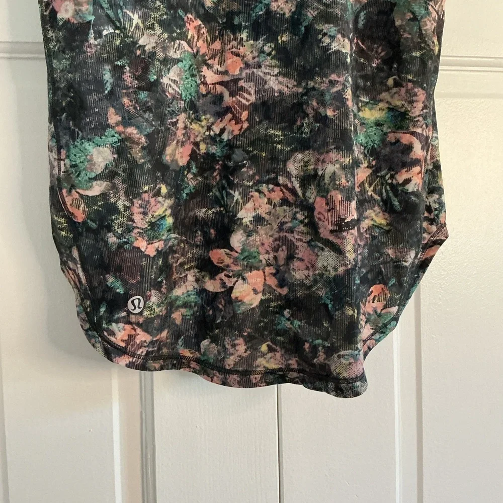 Lululemon Sculpt Tank II mesh dapple daze size‎ small